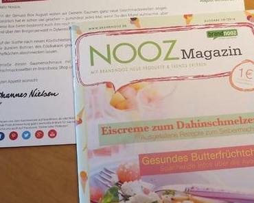 Die Brandnooz Genuss Box / August