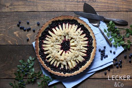 Waldheidelbeer-Apfel-Streuselkuchen Waldheidelbeer-Apfel-Streuselkuchen