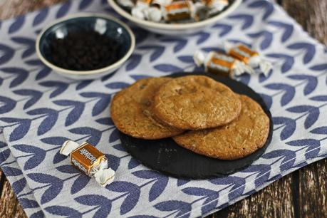 Karamel & Schokoladen Cookies Rezept