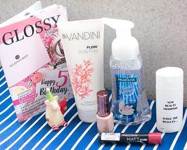 August Glossybox Happy 5th Birthday