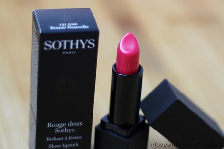 Rouge Doux Sothys Sheer Lipstick transparent