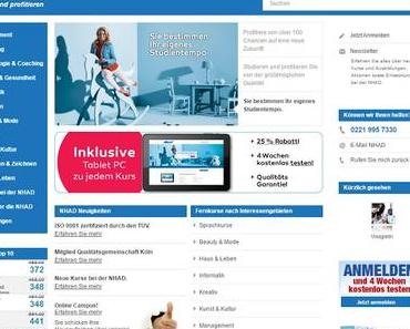 NHAD - Onlinekurse auf nhad.de