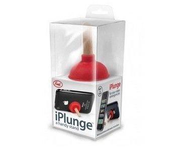 Der Pömpel ist nicht nur für den Abfluss und passt auch auf das iPhone