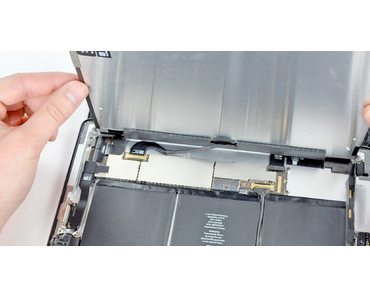 Das iPad 2 einmal von den inneren Werten betrachtet