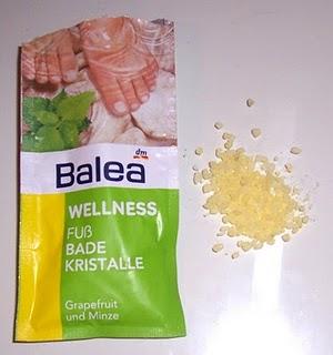 Wellness Fußbade Kristalle Minze Grapefriut - Balea