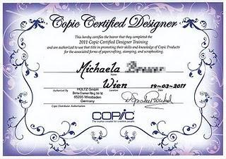 ...Copic Certified Designer.....