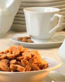Erdnussbutter-Cookies mit Stevia gesüßt