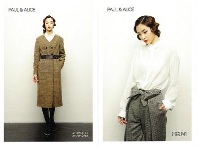 Zeitreise Step 3 : PAUL&ALICE.; Korea schenkt uns 2011 Looks à la Coco Chanel.