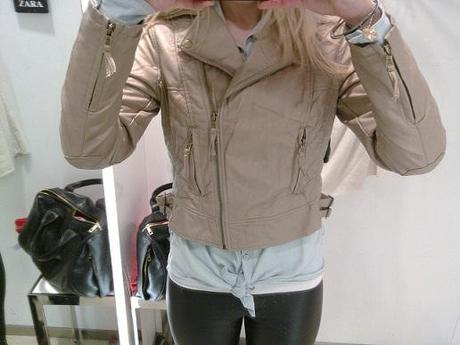 Zara Leather Jacket.