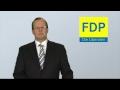 Real-Satire bei der FDP: Friedhelm Ernst spricht zur Landtagswahl