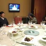 Abendesse mit Chinesen und Japanern
