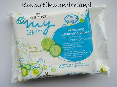 [Review] essence my skin Refreshing Cleansing wipes