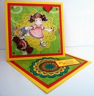 .. Twisted Easel Card....