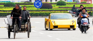 Der Chinese und sein eigener Lamborghini
