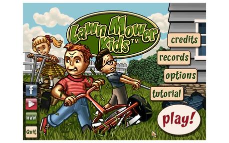 LawnMowerKids flitzen mit dem Rasenmäher über deinen Mac