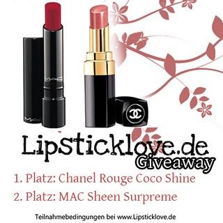 [Gewinnspiel] .. Lipstick Love ..