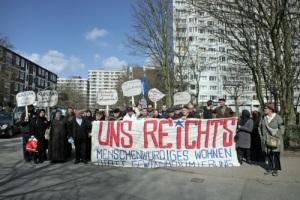 Hamburg: Protestfahrt gegen Slumlord-Strategie der Gagfah