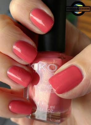 [Nails] Lacke in Farbe ... und bunt! KORALLE mit KIKO 485 Pearly Coral Rose