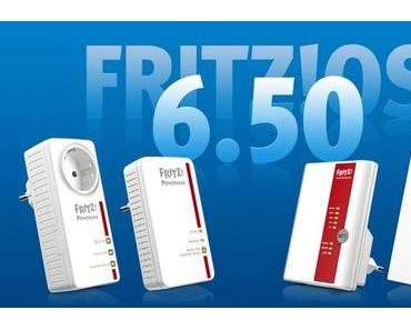 Jetzt auch für Repeater und Powerline-Adapter FritzOS 6.5