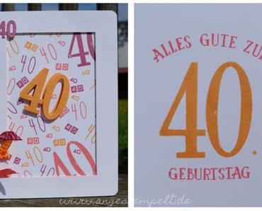 Wie oft ist die 40 da drauf?