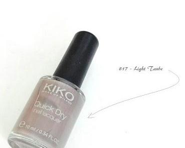 Kiko Quick dry - 817 Light Taube