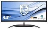 Philips BDM3490UC/00 86,7 cm (34 Zoll) Monitor (VGA, 3x HDMI, USB, 3440 x 1440, 60 Hz) schwarz/silber
