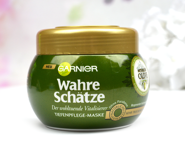 [Review] Garnier Wahre Schätze Mythische Olive Tiefenpflege Maske