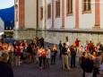 Lichterprozession der Burgenländischen Kroaten in Mariazell am 27. August 2016