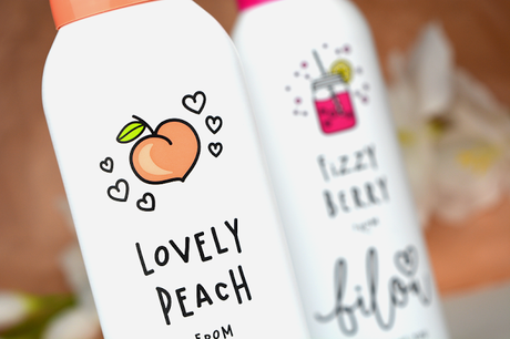 Bilou Cremiger Duschschaum Fizzy Berry und Lovely Peach | Neue Bilou Sorten | Lovely Peach