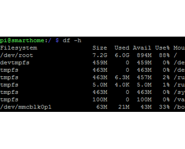 Raspberry Pi Speicherplatz voll – SD-Karte aufräumen