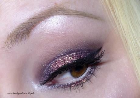 Pink Purple Halo Eye - AMU + Blogparade - MAC Cosmetics Pressed Pigments