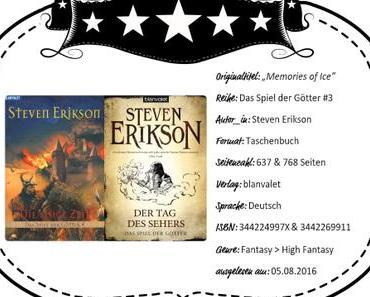 Steven Erikson – Die Eisige Zeit & Der Tag des Sehers