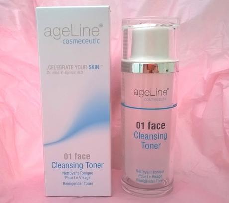 [Review] ageLine® Cosmeceutic 01 face Cleansing Toner