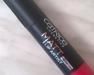 Catrice MATT Lip Artist 6hr 040 HibisKiss-Proof + alverde Gel Eyeliner Pinsel :-)