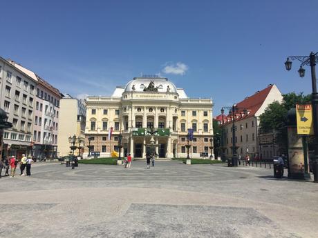 Historisches Gebäude des Slowakischen Nationaltheaters