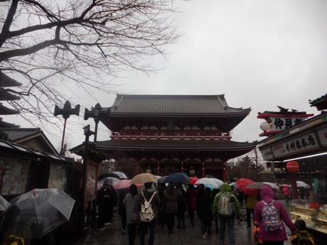 Sensō-ji im Regen