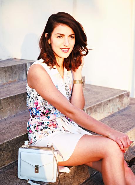 lipsy floral shirt dress summer streetstyle lookbook berlin  look fashion blog