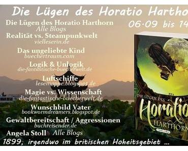 Blogtour: Die Lügen des Horatio Harthorn - Heute: Realität vs. Steampunkwelt