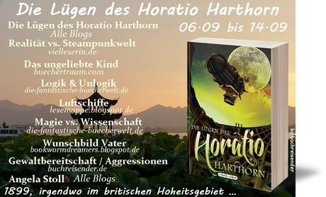 Blogtour: Die Lügen des Horatio Harthorn - Heute: Realität vs. Steampunkwelt