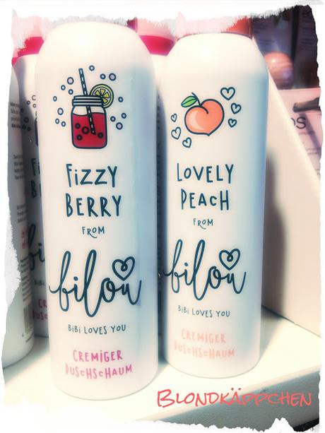 bilou Duschschaum: Lovely Peach ❤ Fizzy Berry