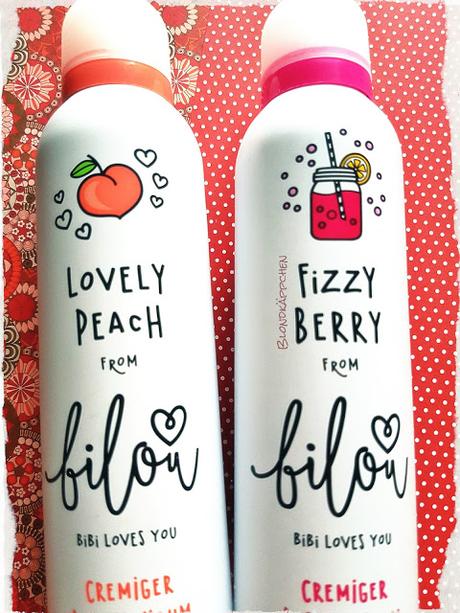 bilou Duschschaum: Lovely Peach ❤ Fizzy Berry