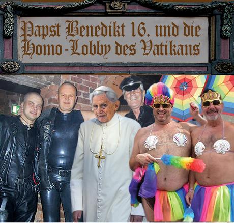 Papst Benedikt XVI. - Ich habe die Homo-Lobby zum Teufel gejagt.