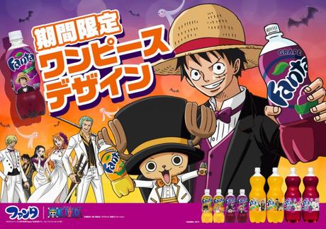 Neue Fanta-Werbekampagne in Kooperation mit One Piece-Charakteren