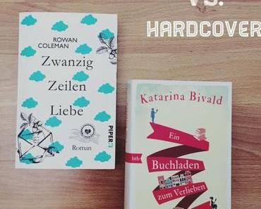 15 Gegensätze: Hardcover vs. Taschenbuch #Challenge