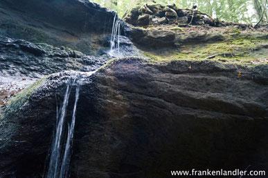 klingender Wasserfall moritzberg wegbeschreibung