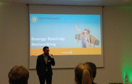 Beginn des Energy Startup Networking