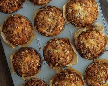 Gesunde Himbeermuffinsmit Knusperstreuseln