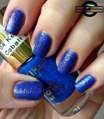 [Nails] Lacke in Farbe ... und bunt! MITTELBLAU mit KIKO HAUTE PUNK REAL GLARE nail lacquer 04 Keen Cobalt Blue