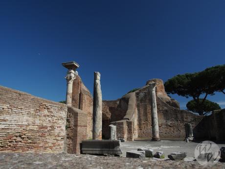 Alte Bauwerke in Ostia