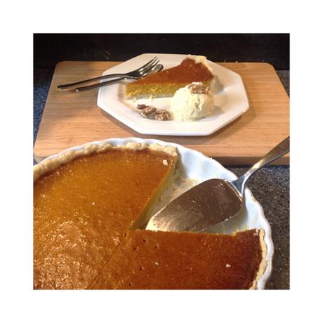 Ich back’s mir im September: Pie – oder – Kürbis-Pie, die orange Versuchung